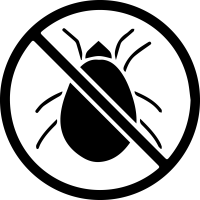Anti-Milben Symbol